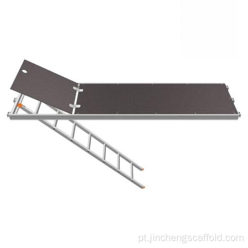 Deck de acesso robusto com madeira compensada de 61 cm de largura